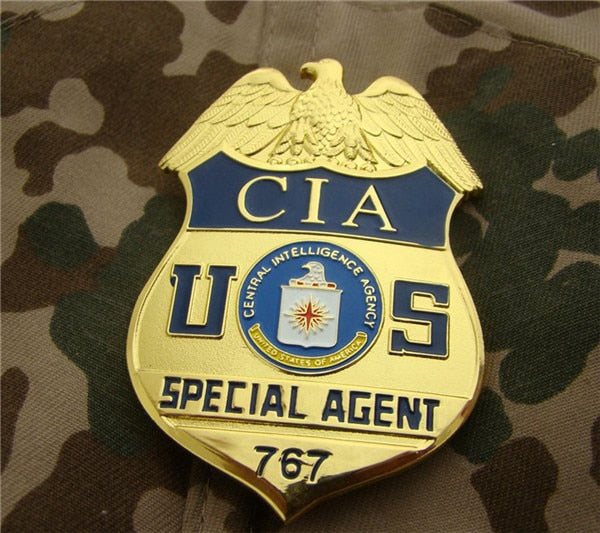 United States FBI Metal Badge Police Special Agent Officer Badges