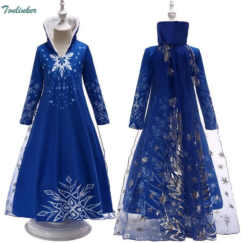 Christmas Girls Snow Queen Elsa Dress up Costumes Children Snowflake H Nikita Bravo Christmas Girls Snow Queen Elsa Dress up Costumes Children Snowflake H Nikita Bravo